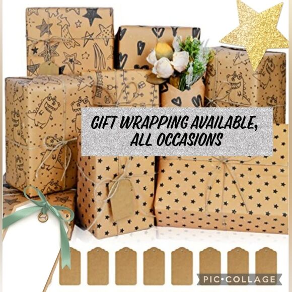 Gift wrapping available for purchase of your item. ALL occasions Xmas birthday - Picture 1 of 13